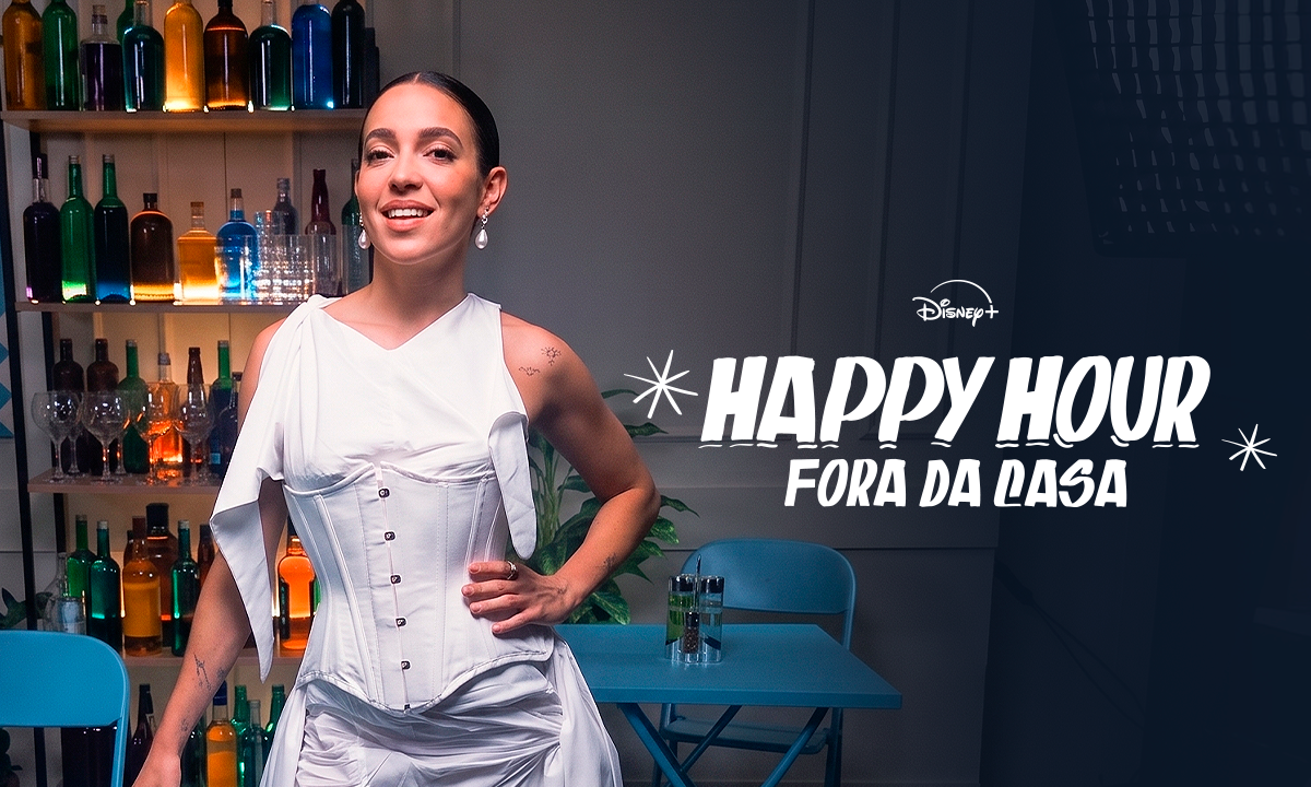 Foto da campanha HAPPY HOUR FORA DA CASA com Valen Bandeira | Disney +